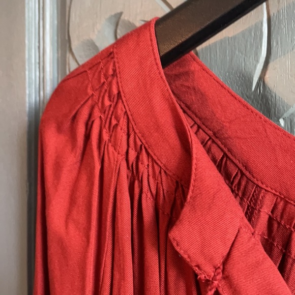 Beautiful rust orange dress - Picture 4 of 5